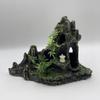 Aquarium Fish Tank Landscaping Rockery, Rural Style Resin Handicrafts, Realistic Stone Mountain Decorative Items