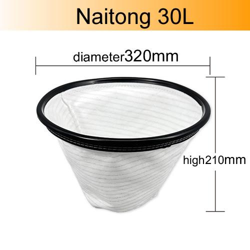 

Промышленный мешок для пылесоса/мешок для пыли/фильтр вкладыш для машины для сбора воды для Naitong 30 л/60 л/80 л Запчасти для пылесоса