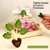 Cute Plant Shaped Magnetic Sealing Clips Strong Grip Nice Look For Kitchen Snack Sealing Fridge Decor