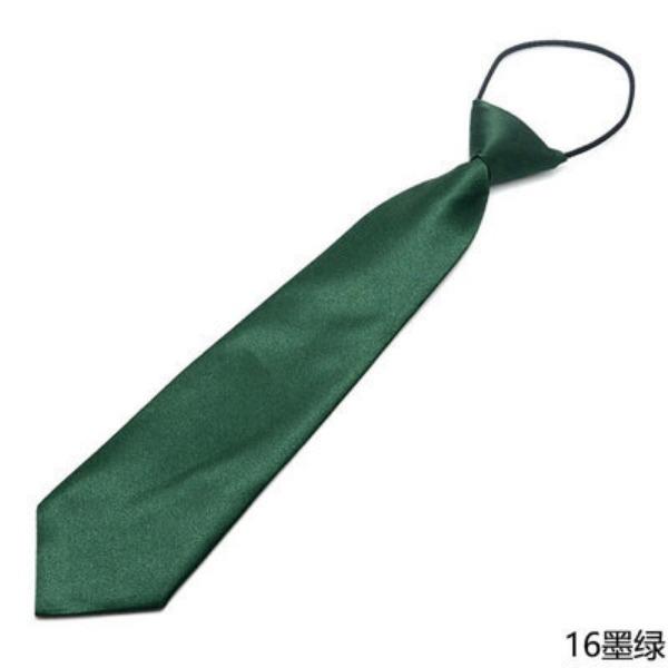 Large Quantity Production Boys And Girls Solid Color Small Tie Children'S Performance Class Uniform Adult Shirt Short Tie