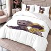 Little Nightmares Six Mono 3Pcs Bedding Set Duvet Cover With Two Pillowcases For Bedroom Home Decoration