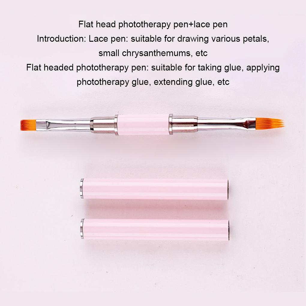 5pieces Professional Grade Nail Art Brushes Set - Precision Tools For Easy And Precise Nail Art Gel Nail Polish