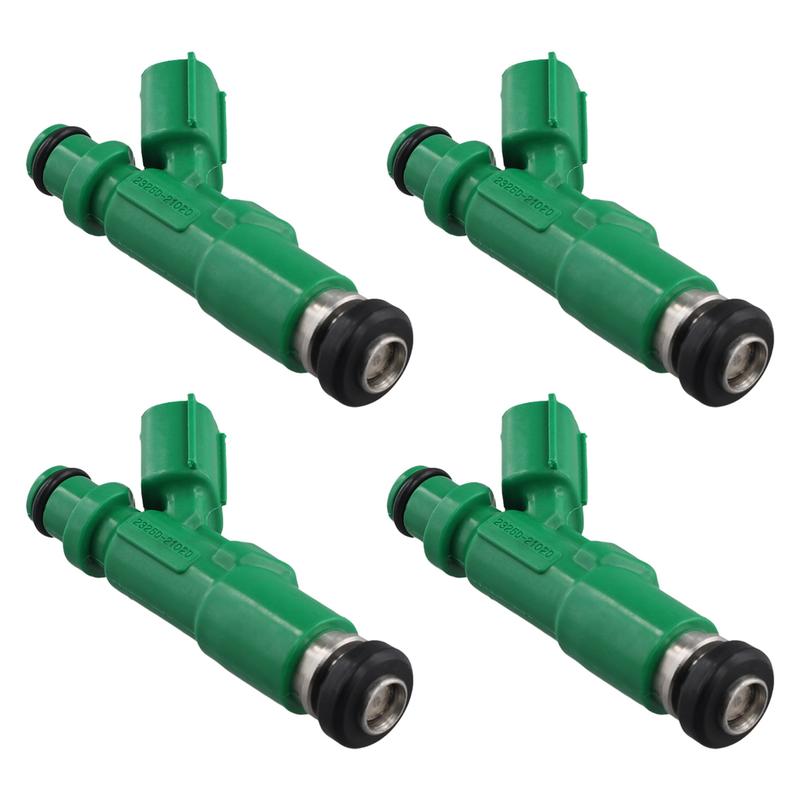 4PCS 23250-21020 New Fuel Injector Nozzle for Toyota PRIUS ECHO SCION XA XB 1.5L