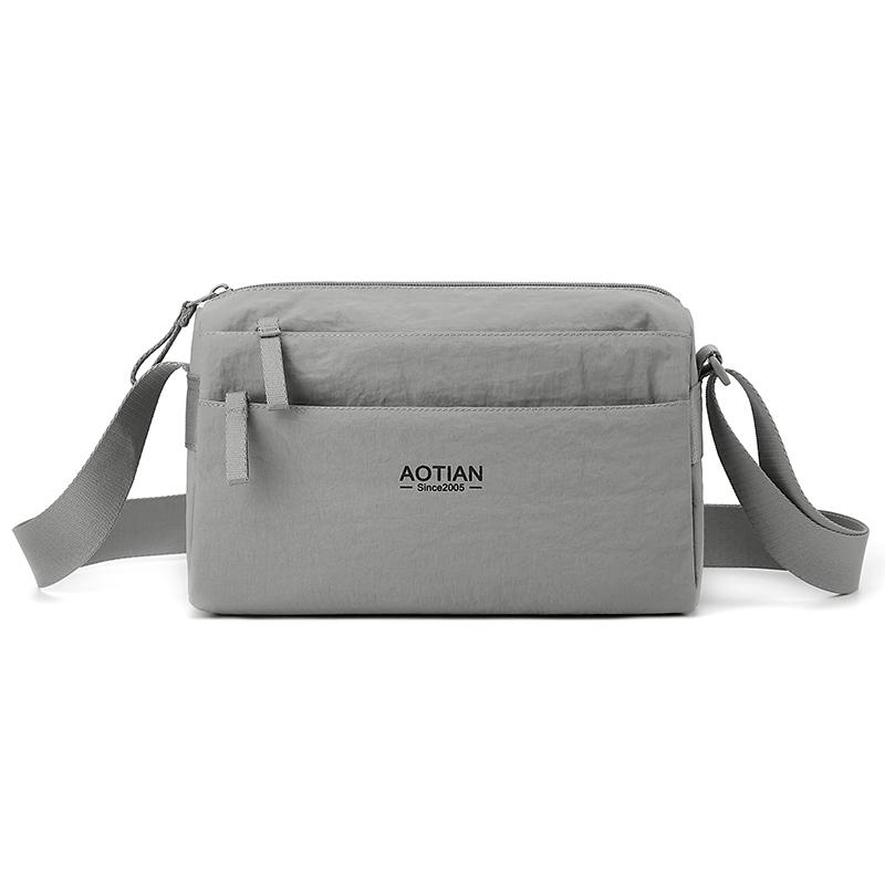 Sac bandoulière pour homme Sac de travail Sac multi-couches pour téléphone portable
