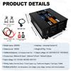 Dual Voltage Input  20000W Smart Camping Inverter Solar & Current Inverter DC To AC 110/220V Camping 12V Inverter for 110V Home