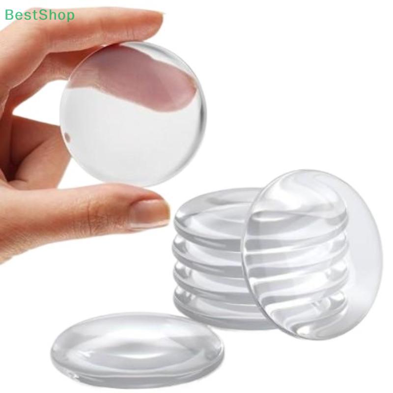 Transparent Door Handle Anti-collision Silicone Stickers, Cabinet Door Silencer,Door Stopper Bumper Self-adhesive Stickers