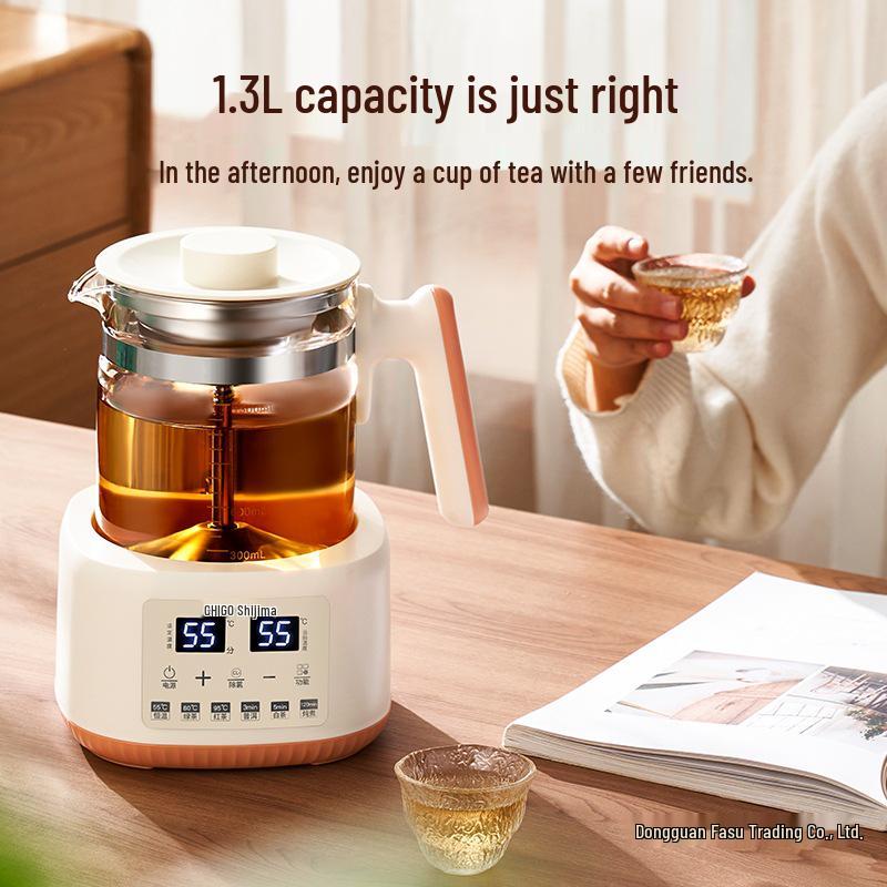 Zhigao Smart Temperature-Controlled Tea Maker & Electric Kettle for Home and Office