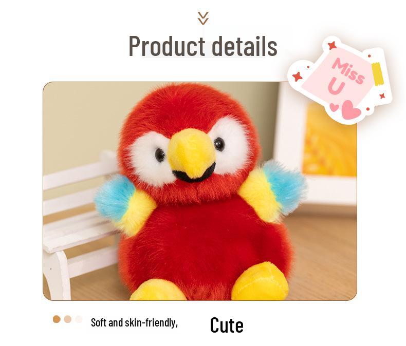 Adorable Animal Plush Toys: Bean Bag Figurine Keychains, Pendant Ornaments, and Table Companions