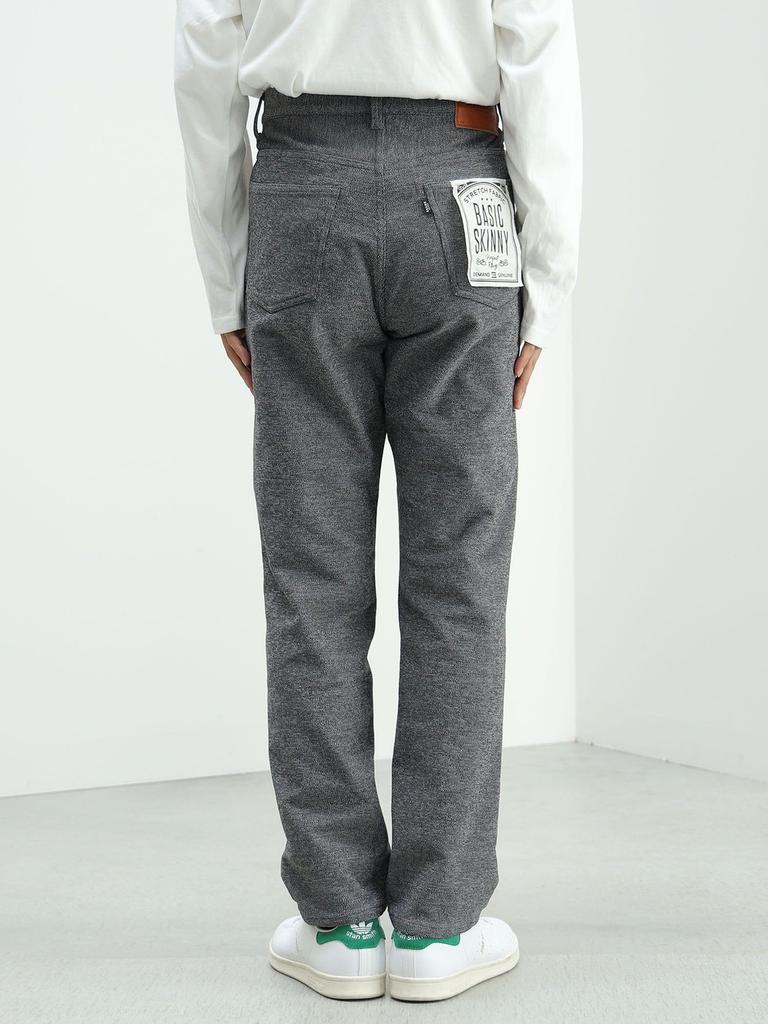 Beams Heart Warm Touch Skinny Size S Men's Jeans, Gray,