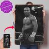 Mike Tyson Blechposter Personalisierte Wandkunst Retro Vintage Metallschilder für Fans Spielzimmer Dekoration Gemütliche Garagen Dekorationen