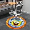 1pcSpongeBob Square Office Round Area Rug, Indoor Mat Suitable For Office,Bedroom Living Room Home Decor, Room Deco a0928102
