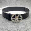 Teens Formal Pants Belt for Dress Ladies Waist Belt with Hollow Star Buckle