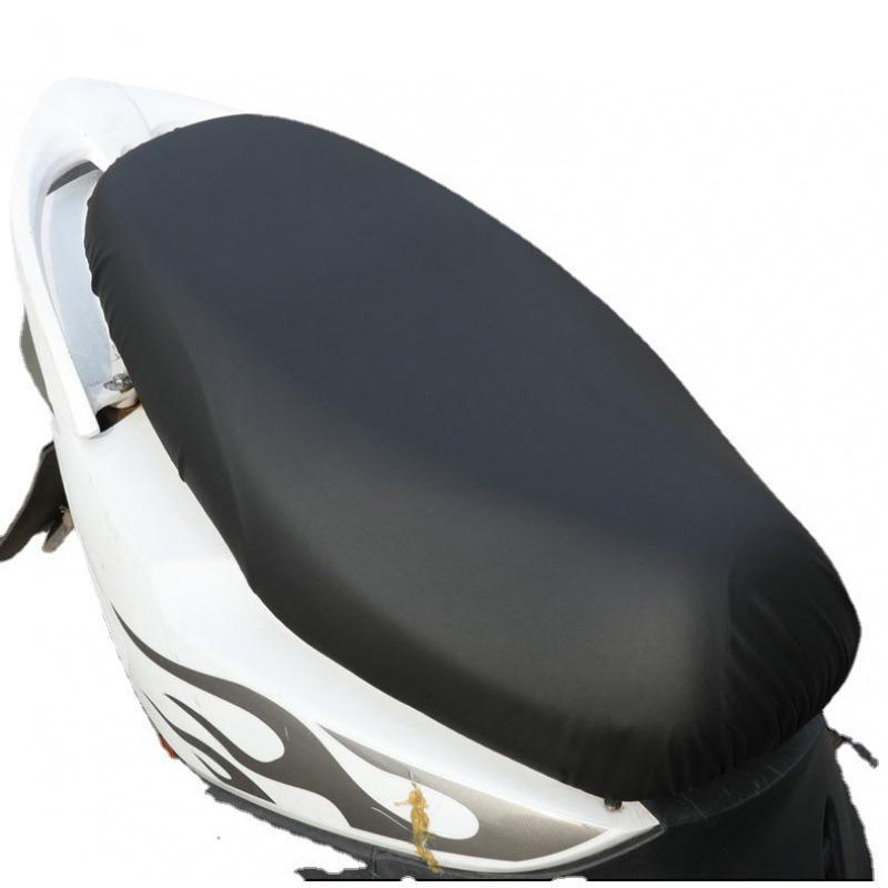 Waterproof Sunscreen Electric Car Motorcycle Seat Cover Made of Thickened Leather - Universal and Rainproof Battery Car Seat Cover.