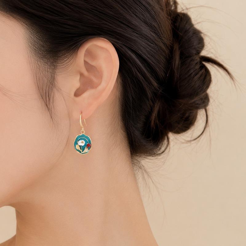 Pendant earrings for women's jewelry