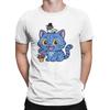 Chibi Derpy Tiger KPop Dämonenjäger Herren T-Shirts Lustiges T-Shirt Kurzarm Rundhals T-Shirt Baumwolle Partykleidung