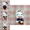 Plush Toy With Denim Pattern And Cartoon Design For Kids Gift