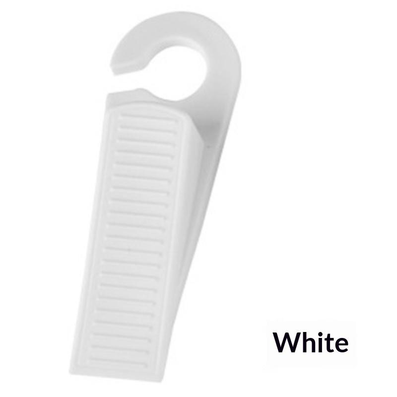 Punch Free Door Stopper Easy Remove Hangable Windproof Non-Slip Door Holder for Rental Home Bedroom