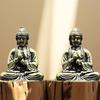 Saf Pirinç Minyatür Shakyamuni Buda Dekorasyon Ev Dekor Minyatür Heykelcik
