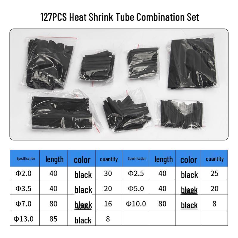 Waterproof Flexible Heat Shrink Tube - Insulating Sleeve for Wire Protection and Cable Management