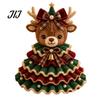 Art And Craft Hobby Kits Animal Christmas Tree Crochet Kit, DIY Highland Cow Cute Handmade Holiday Ornament Dachshund Cat Crafting Kit for Beginners,
