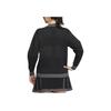 Adidas Badge Crew Neck Fitted Long Sleeve Sweater Women Sweater Black HZ6039