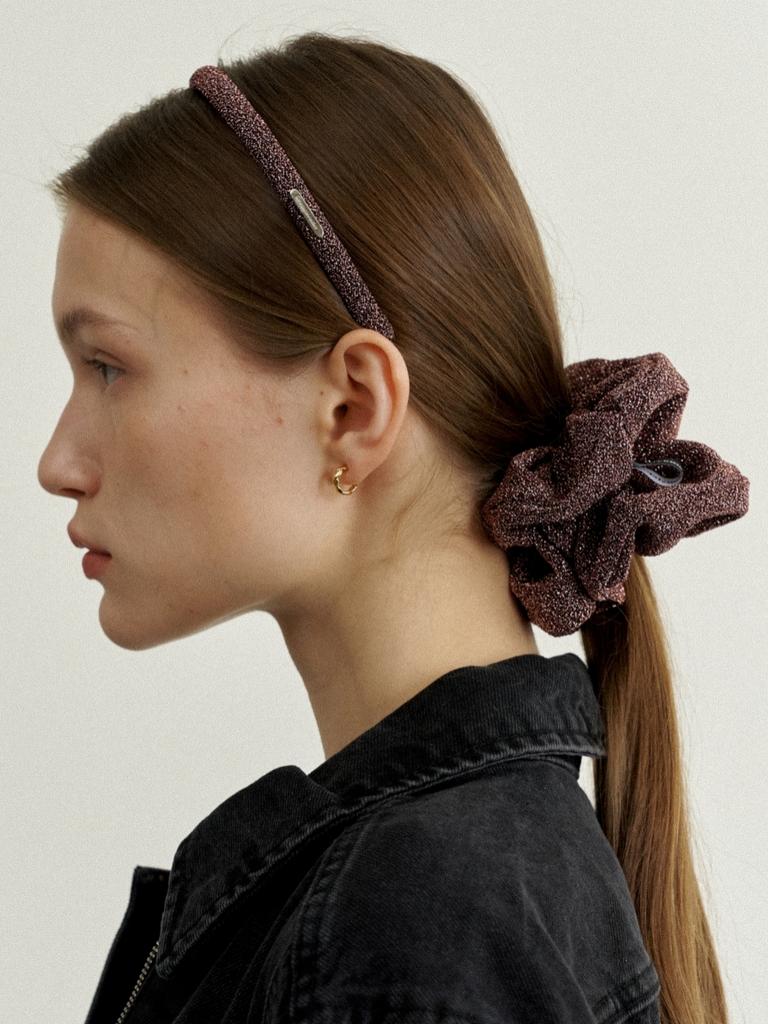 Love Me Monster Glitter Hair Scrunches L_3Color