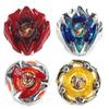 Vibrant Red Alloy Spinning Top Toy Single Pack Non-electric Battle Gyro For Kids