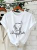 Elephant Graphic Women's T-shirt Unisex O Neck Short Sleeve Printed Tee Wild Animal Streetwear Casual Loose Daily Fashion Tops