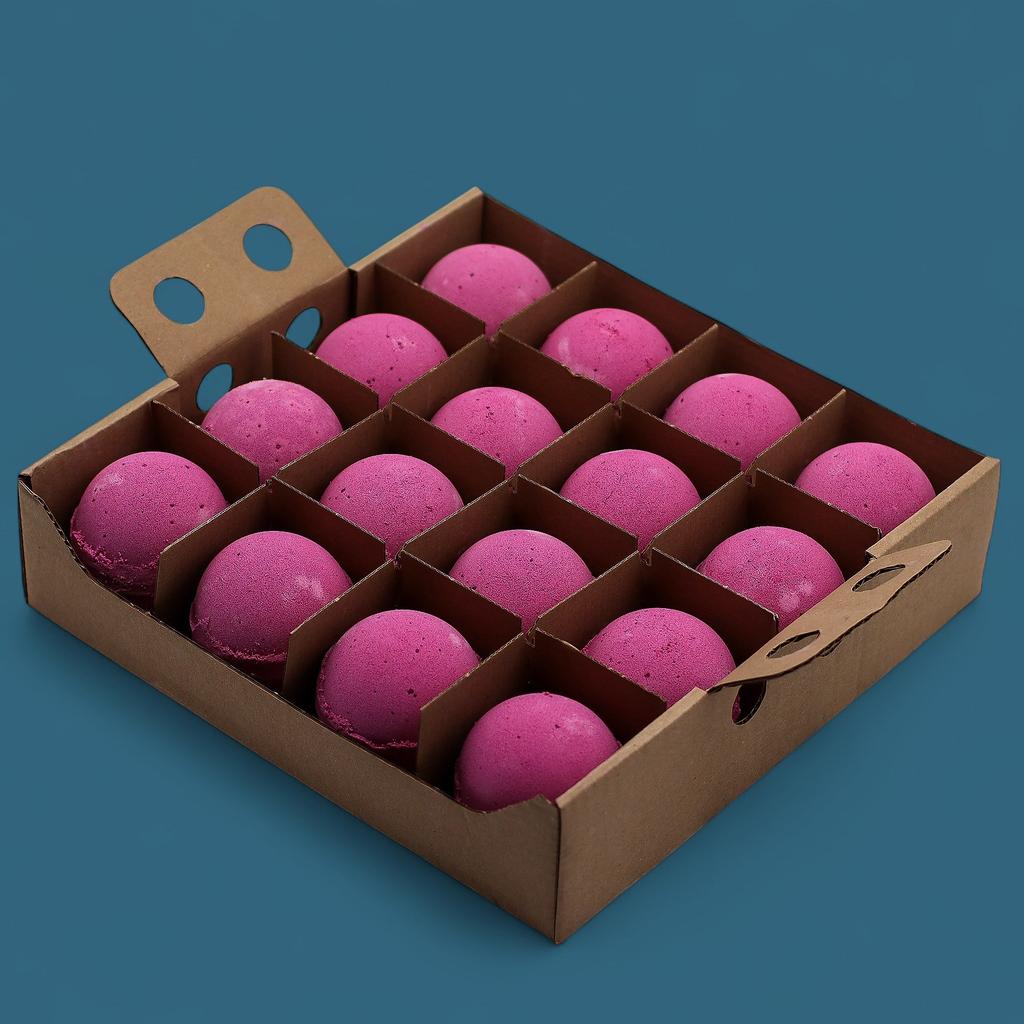 Cranberry Bath Bomb 180g With Shea Butter