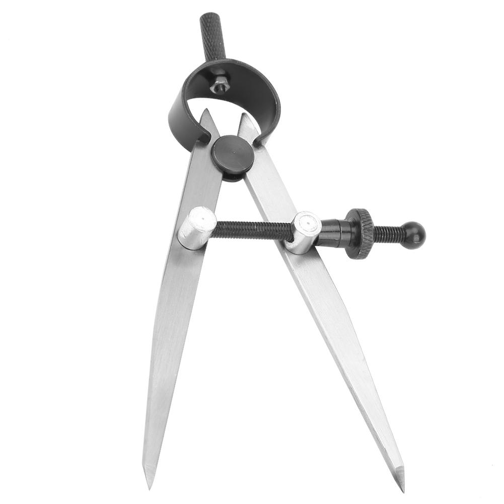 DIY Handwork Craft 105mm Adjustable Wing Leather Compass Tool
