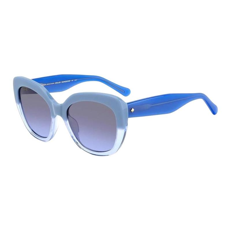 Kate Spade Logo Design Irregular Sunglasses Women s Blue WINSLET-G-S-PJPF5GB