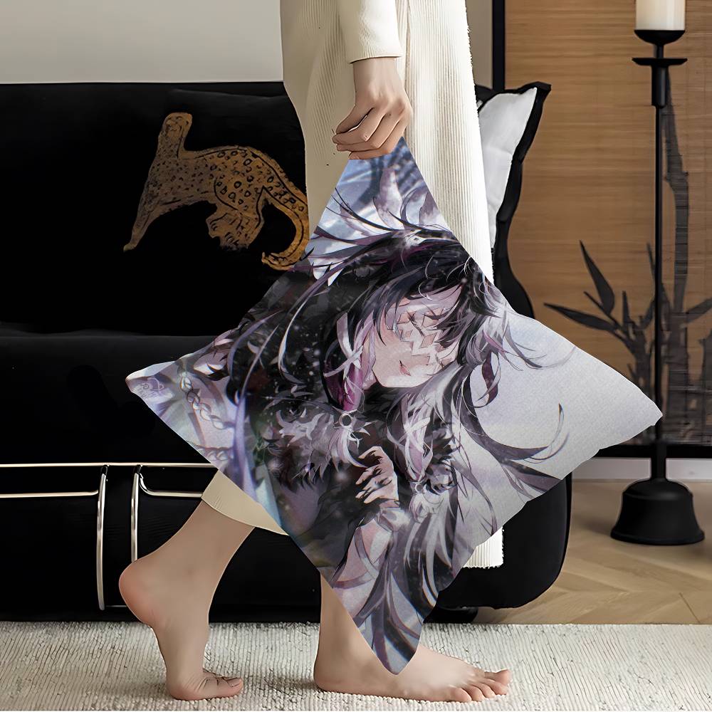 Genshin Impact Columbina Cushion Cover Decorative Pillow Sofa Home Decor case pillow cases