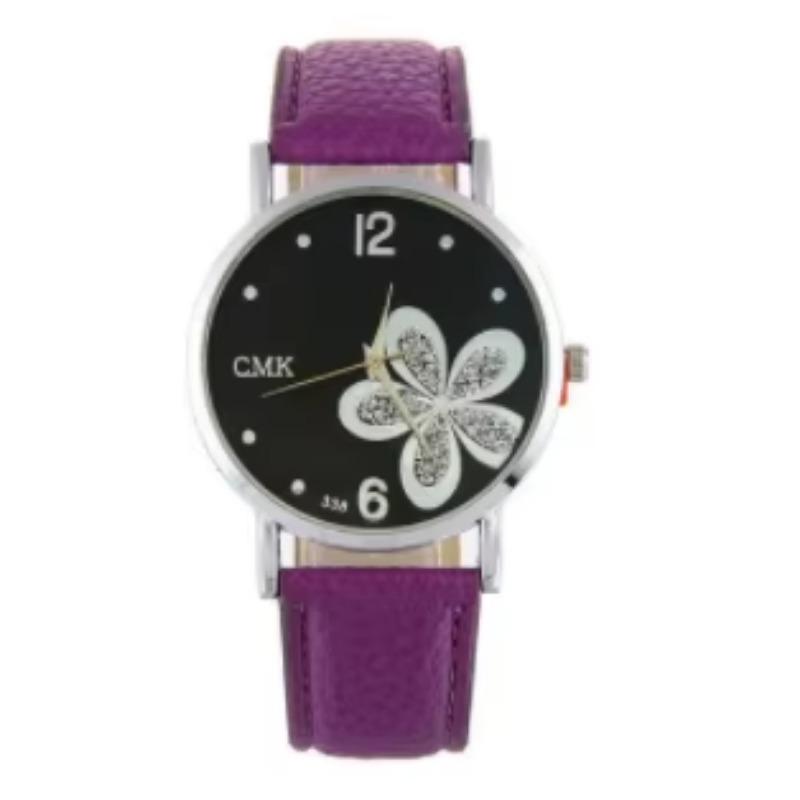 

Новые ультратонкие модные часы женские кожаный ремешок цветок женские часы женские кварцевые наручные часы Montre Femme Relogio Feminino