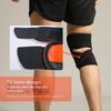 Professional Knee Brace Adjustable Compression Stabilizer Meniscus Protection for Hiking Running Basketball Black One Size