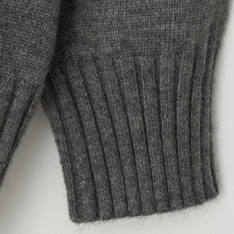 Senbi Heritage Thick Wool Knit Cardigan Set