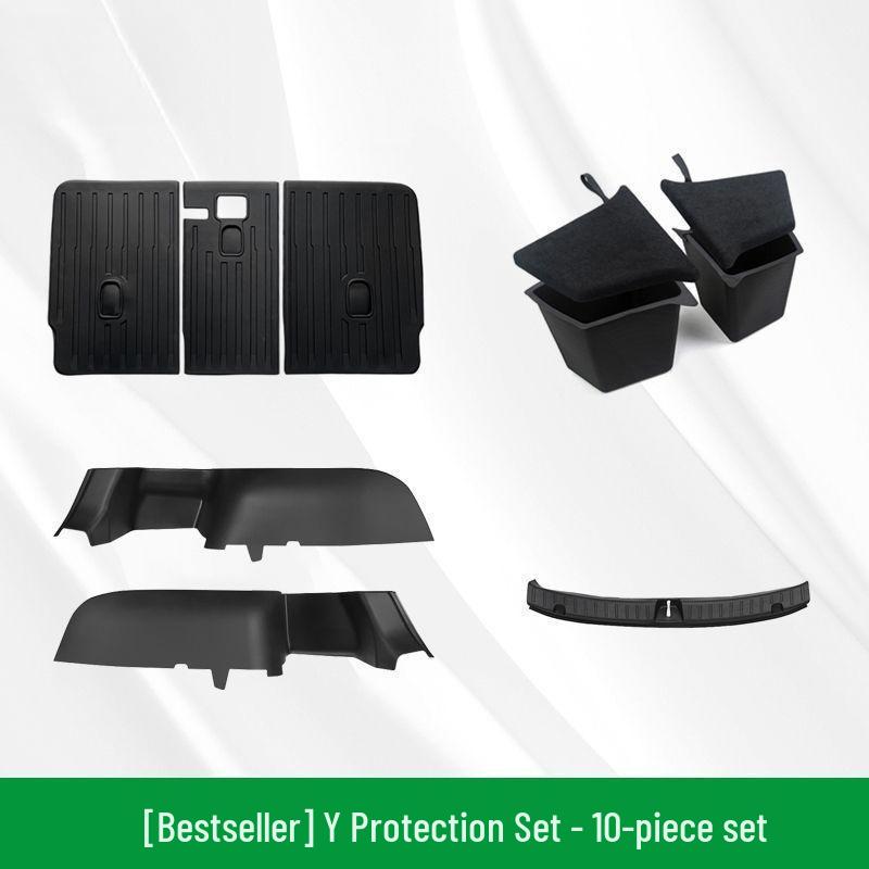 Tesla Model Y Kofferraum Samt Seiten- und Eckschutz Zubehör