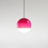 Nordic Gradient Colorful Pendant Light Glass Ball LED Hanging Lamp Dining Bedroom Restaurant Creative Balloon Suspension Fixture
