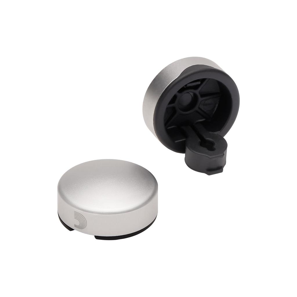 Footswitch Cap Footswitch Topper Silver 2 Pieces D'Addario PW-FST-02S []