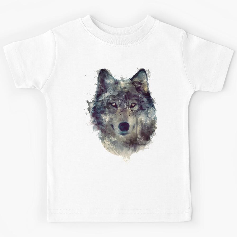 Wolf // Persevere Kids T-Shirt 100