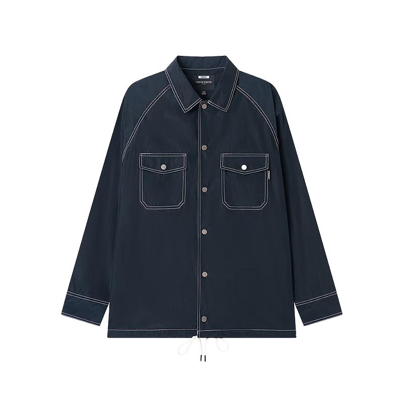 Teenie Weenie Men s Contrast Trim Lapel Shirt XL