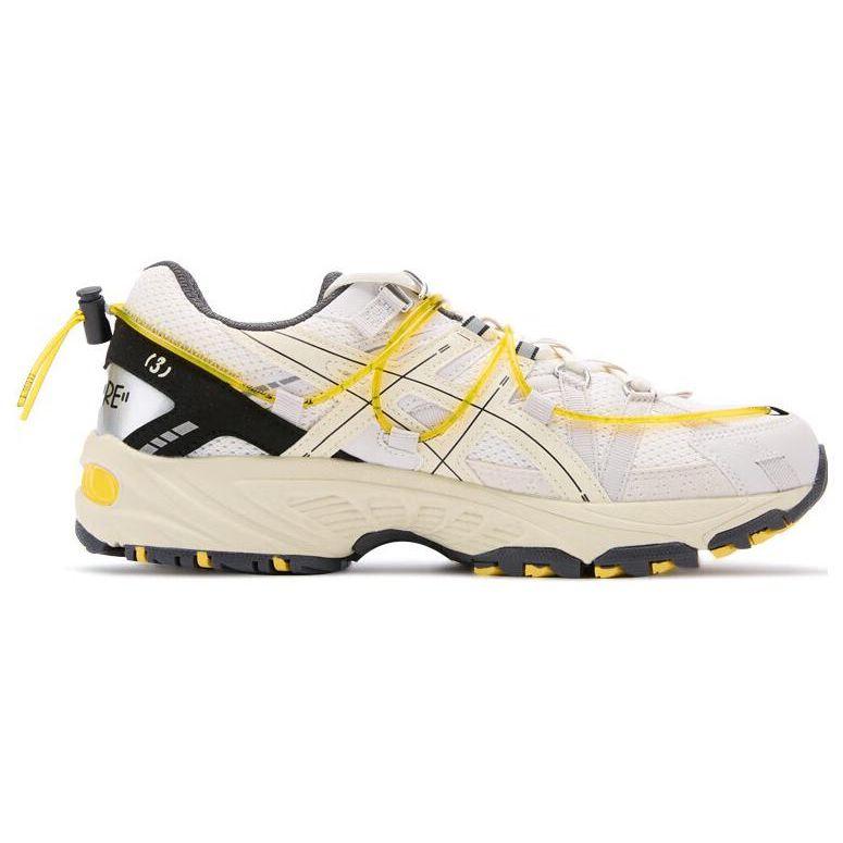 Asics Trouble Smile X  Gel-Kahana TR V2 Low Top Lifestyle Sneakers Unisex Sneakers White Black Yellow 1203A355-100