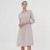 Acud Chain Detail Slim Dress_Beige