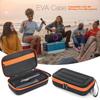 Water Resistant Travel Case For Portable Party Microphone With Carrying Handle Protections Carrying Bag