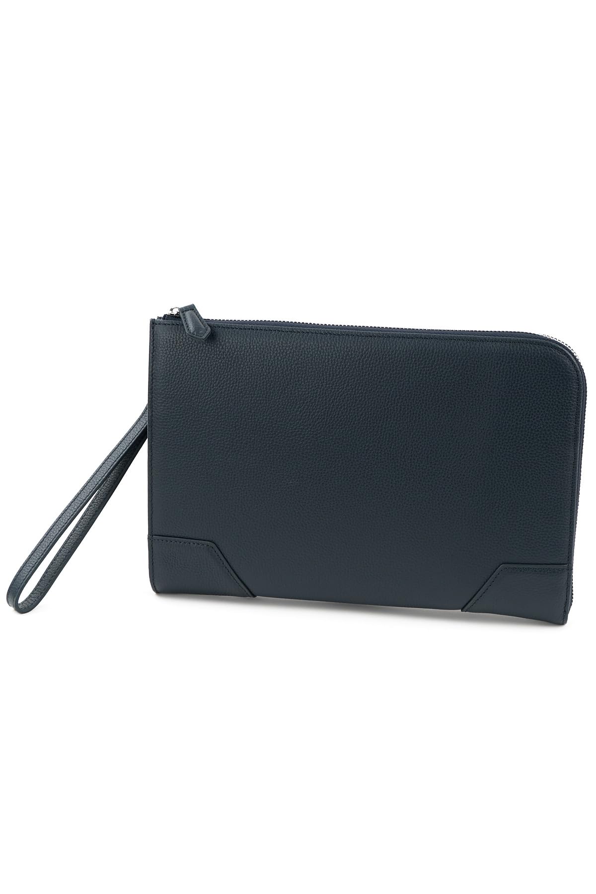 

[SONNE] Genuine Leather Clutch Bag for Men, Navy SO-SOX032-NV