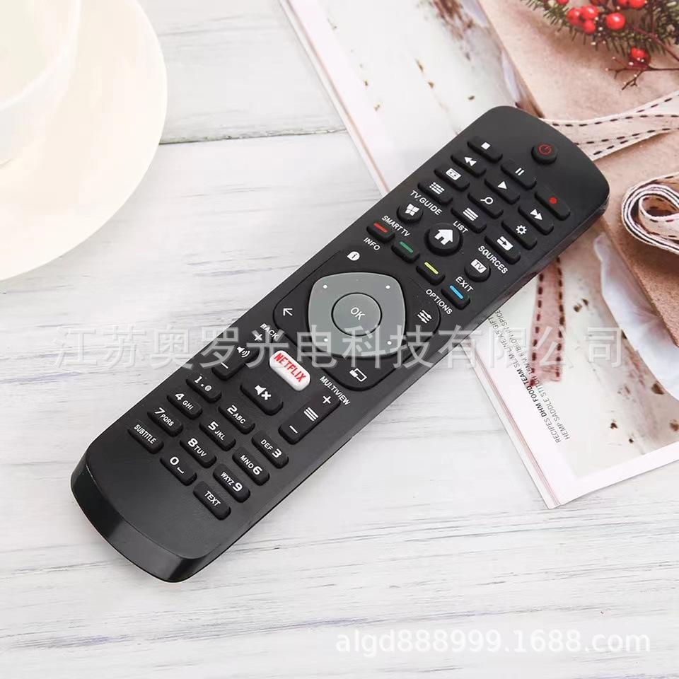 Suitable for Philips TV Remote Control HOF16H303GPD24 SMART NETFLIX 398GR08B less