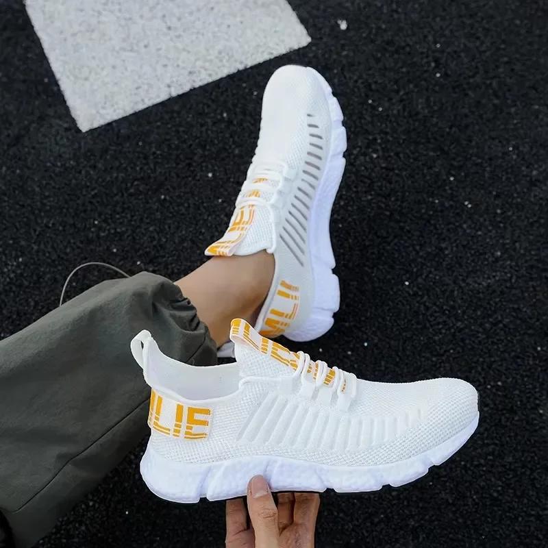 Men's Running Shoes Fashionable Casual Breathable  Luxurious Lightweight Comfortable Men's Outdoor Exercise Leisure Sports Shoes