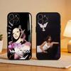 Street Mix PinkPantheress Phone Case For iPhone17 16 15 14 13 12 11 Pro Max Plus,5G Soft Black Case