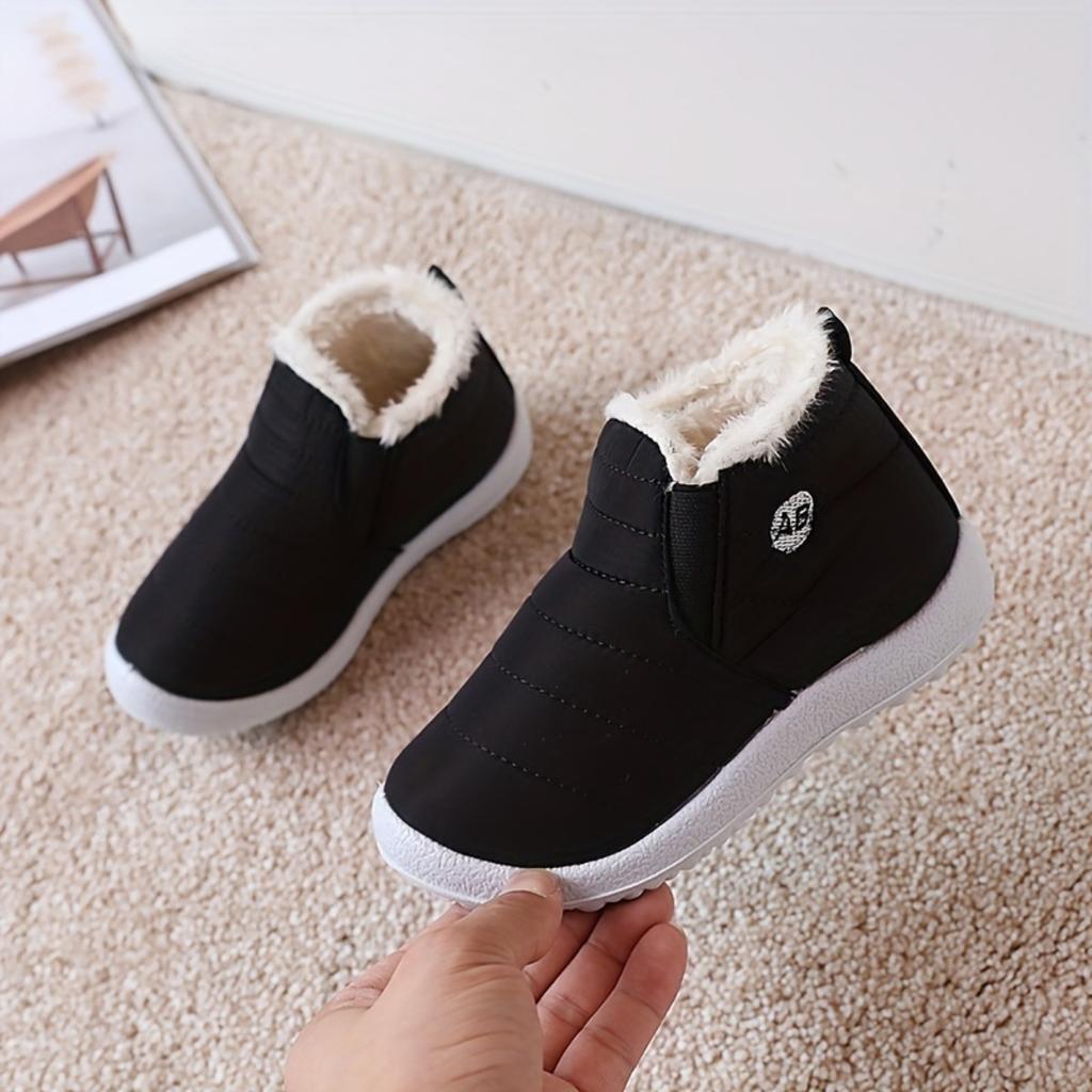 New Winter Youth Warmth-Enhanced Thickened Snow Boots with Anti-Slip Traction for Boys and Girls