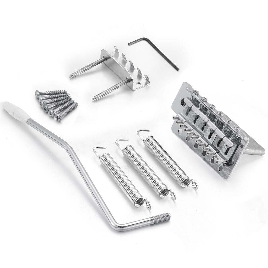 52.5mm Vintage Electric Guitar Single-Coil Bridge Tremolo System String Plate Bridge - Squier Strat ST