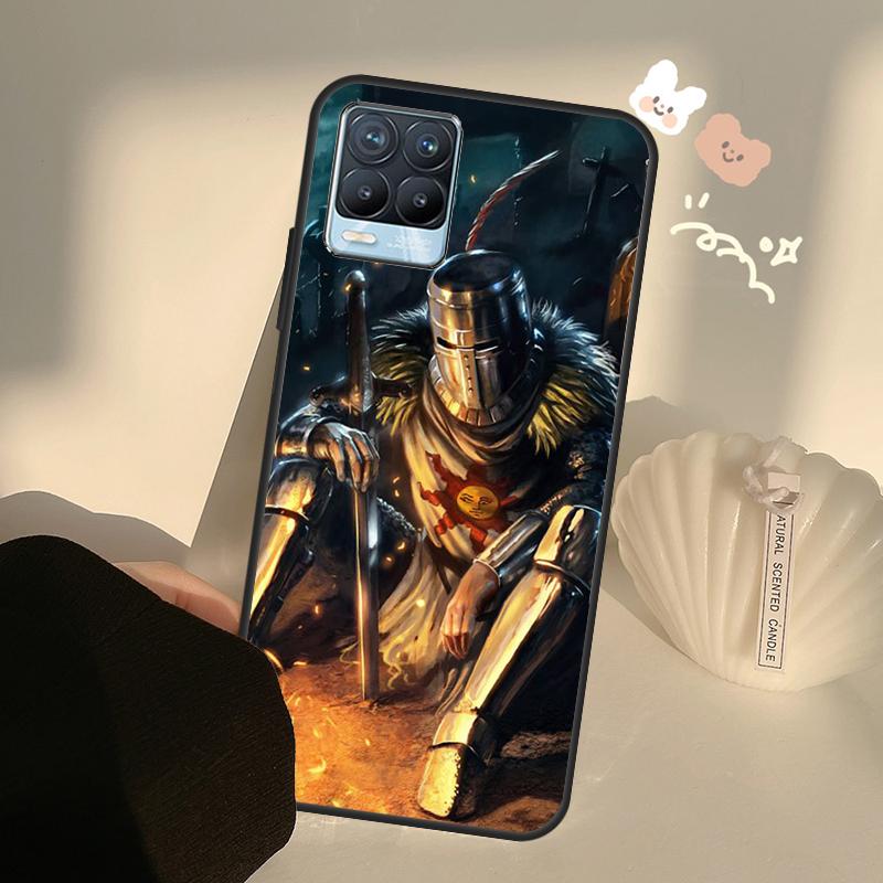 Praise the Sun Dark Souls Case For OnePlus 10 9 Pro 8T 9R Nord2 Cover For Realme GT Neo 2 3 GT Master 8i 9i 8 Pro